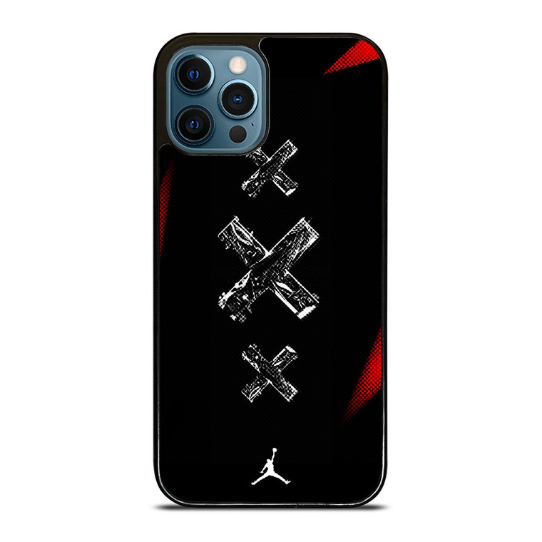NIKE AIR JORDAN CROSS iPhone 12 Pro Max Case Cover