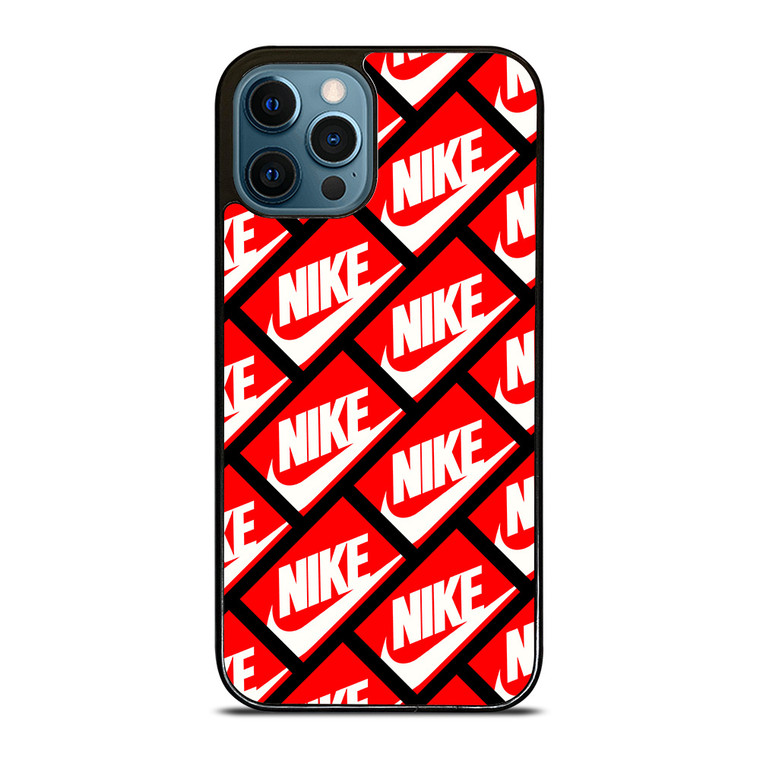 NIKE BOX PATTERN iPhone 12 Pro Max Case Cover