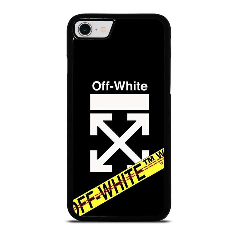 OFF WHITE YELLOW LABEL iPhone SE 2022 Case Cover