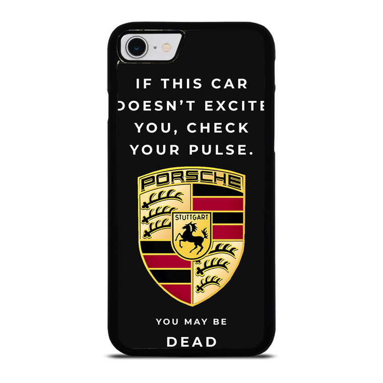 PORSCHE CAR QUOTES iPhone SE 2022 Case Cover