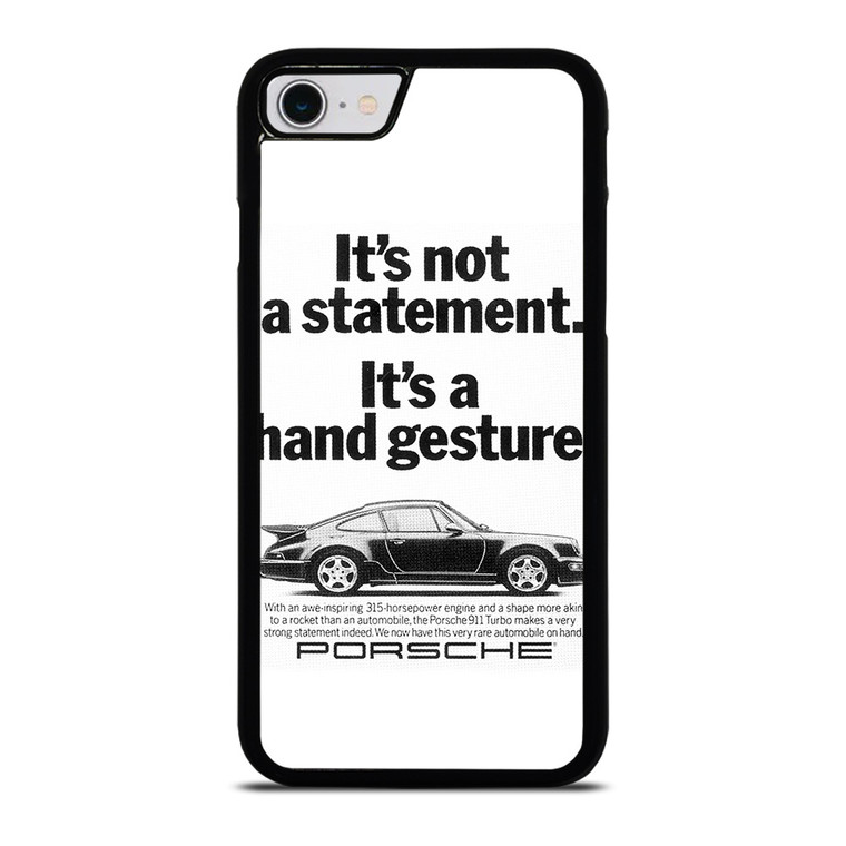 PORSHCE CAYMAN VINTAGE ADS iPhone SE 2022 Case Cover
