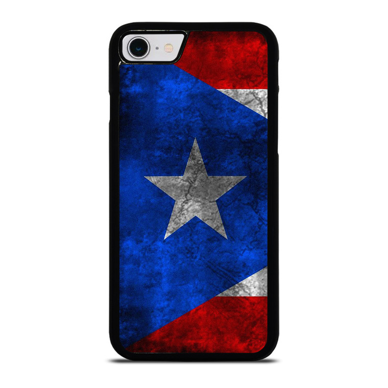 PUERTO RICO RUSTY FLAG iPhone SE 2022 Case Cover