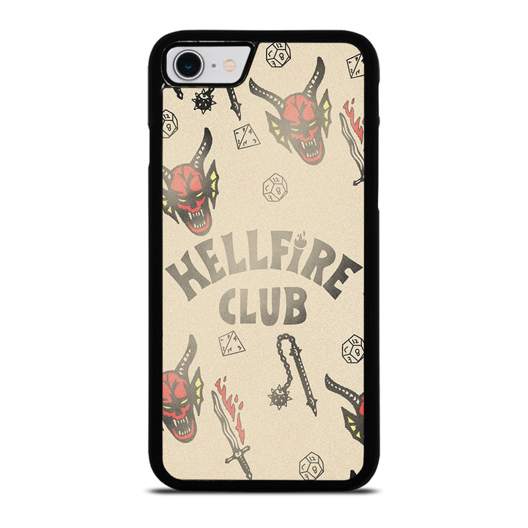 STRANGER THINGS 4 HELLFIRE CLUB iPhone SE 2022 Case Cover