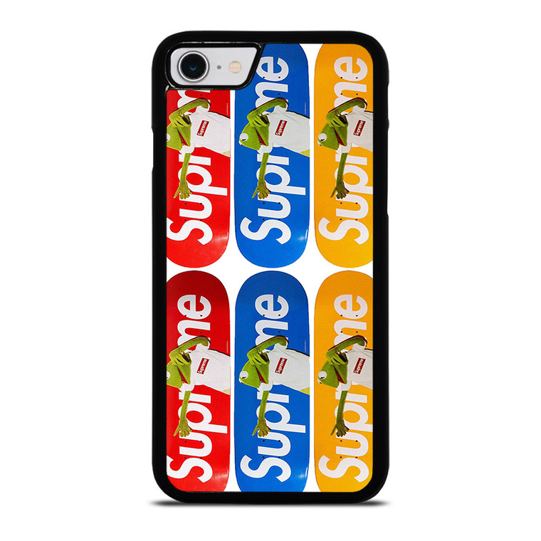 SUPREME SKATEBOARDS KERMIT FROG iPhone SE 2022 Case Cover