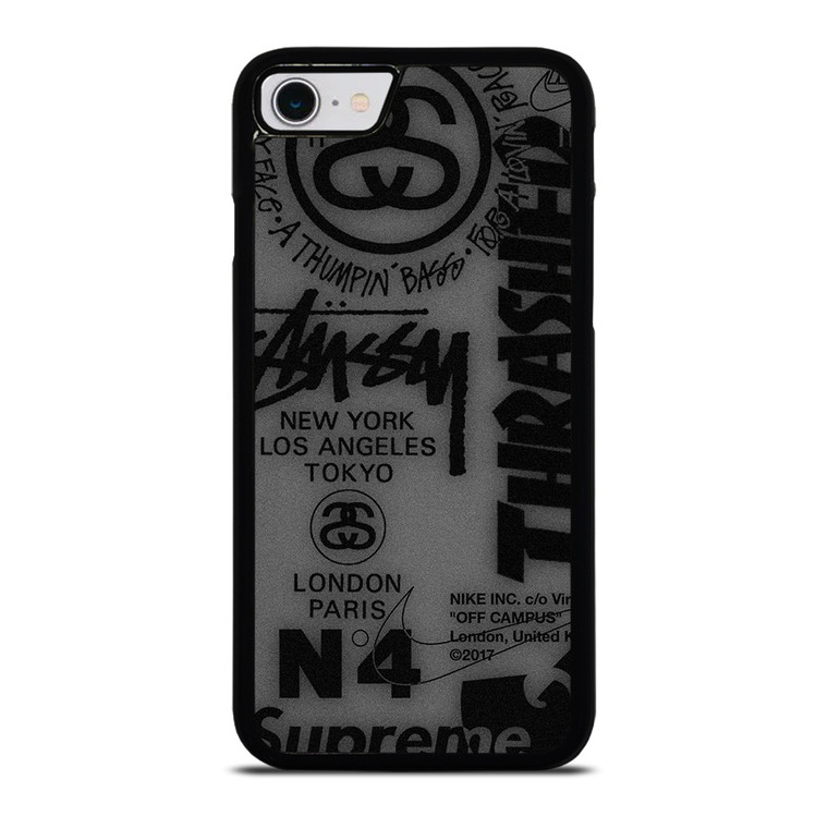 SUPREME STUSSY HYPEBEAST iPhone SE 2022 Case Cover