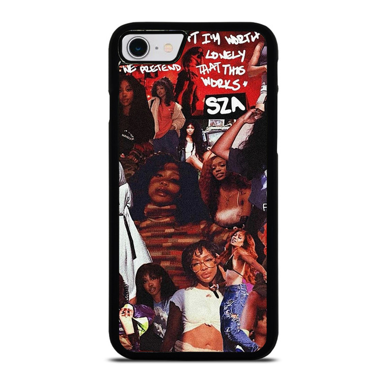 SZA SINGER COLLAGE iPhone SE 2022 Case Cover SZA SINGER COLLAGE iPhone SE 2022 Case Cover
