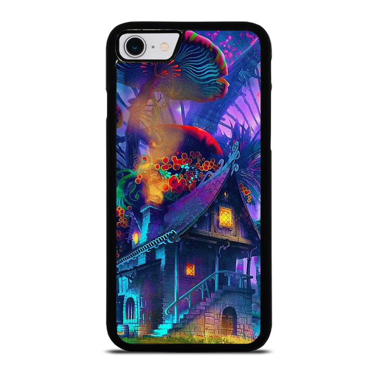 TRIPPY MUSHROOM PSYCHEDELIC iPhone SE 2022 Case Cover