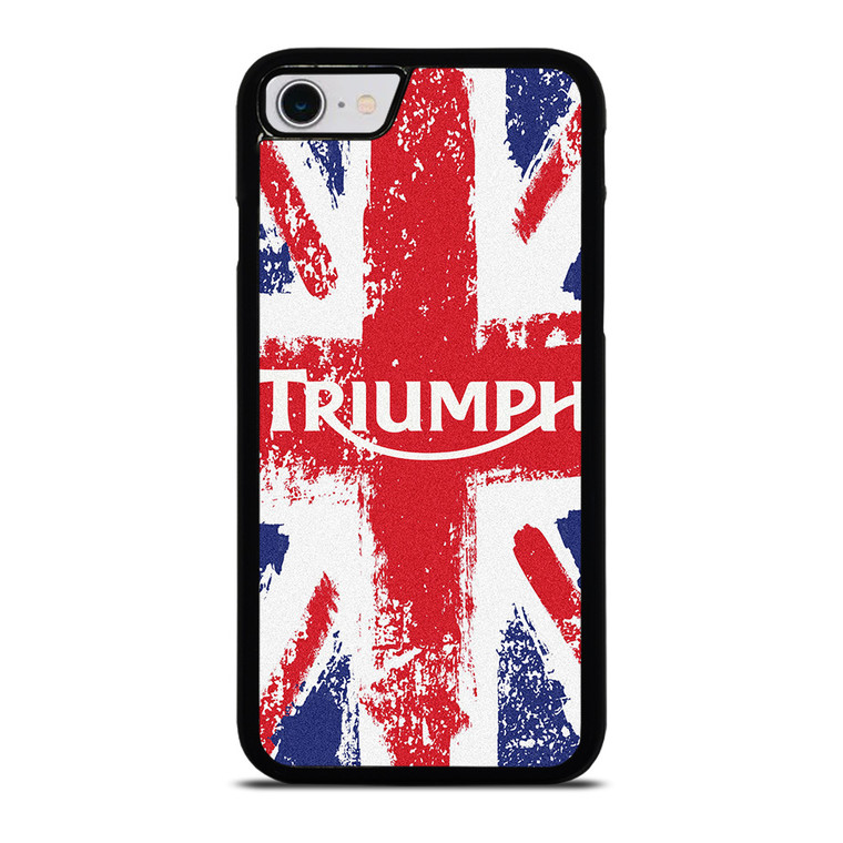 TRIUMPH MOTORCYCLES UNION JACK iPhone SE 2022 Case Cover