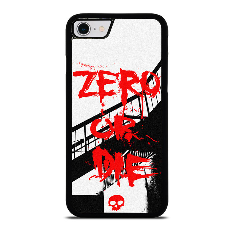 ZERO SKATEBOARDS SLOGAN iPhone SE 2022 Case Cover