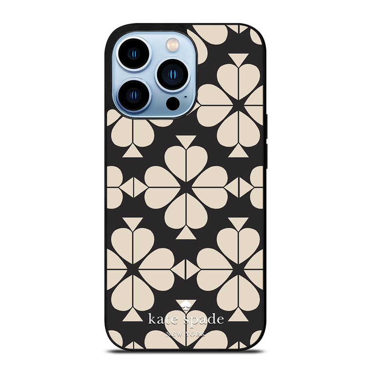 KATE SPADE JACQUARD CREAM iPhone 13 Pro Max Case Cover