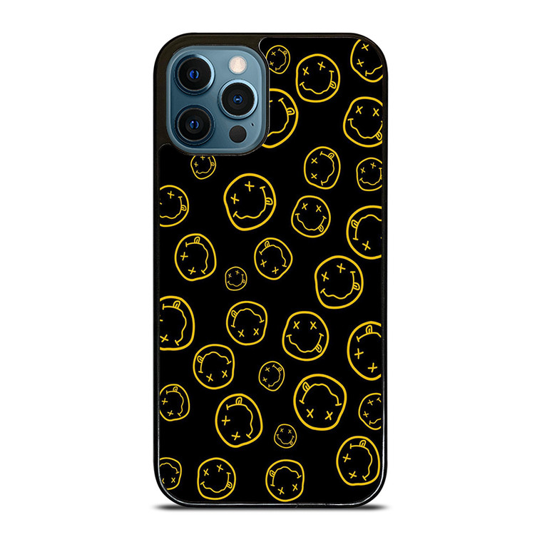 NIRVANA ROCK ICON PATTERN iPhone 12 Pro Max Case Cover