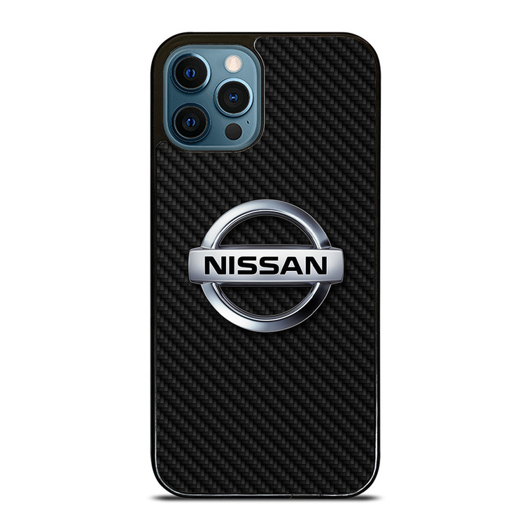 NISSAN AUTOMOBILE CARBON FIBER iPhone 12 Pro Max Case Cover NISSAN AUTOMOBILE CARBON FIBER iPhone 12 Pro Max Case Cover