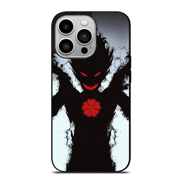 ASTA DEMON BLACK CLOVER LOGO iPhone 14 Pro Case Cover