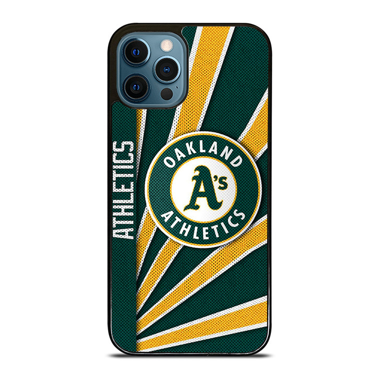 OAKLAND ATHLETICS MLB BASEBALL LOGO 3 iPhone 12 Pro Max Case Cover