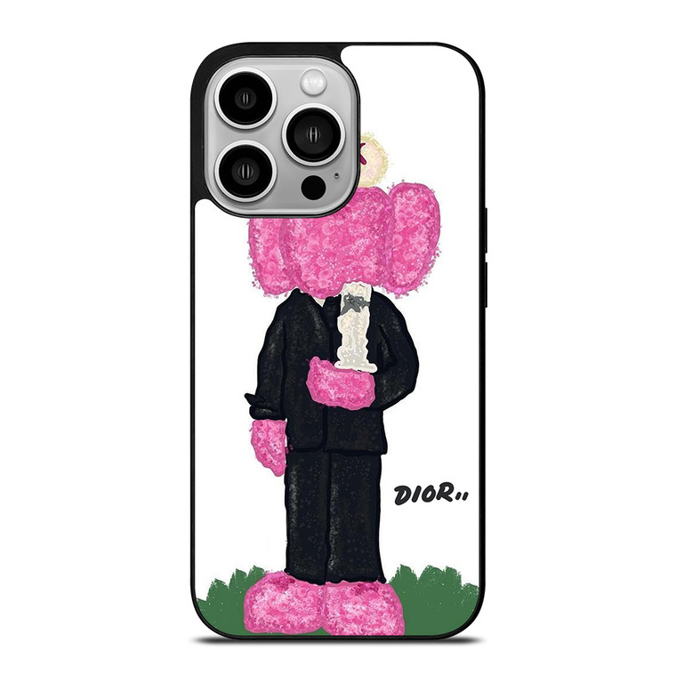 DIOR X KAWS CUTE iPhone 14 Pro Case Cover