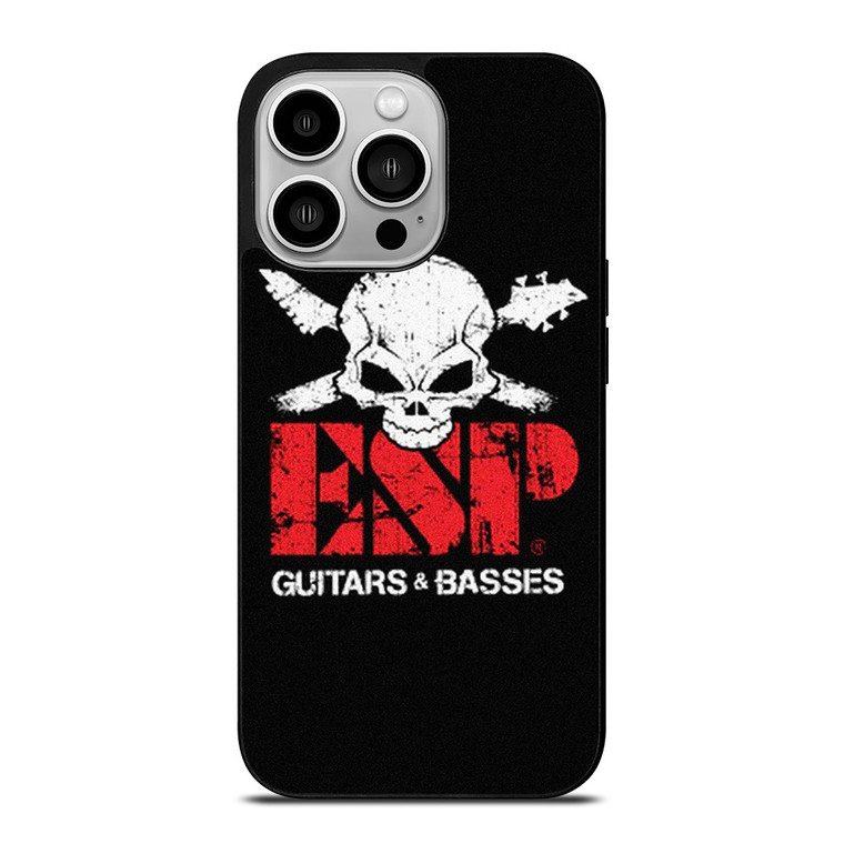 ESP GUITARS AND BASSES LOGO iPhone 14 Pro Case Cover