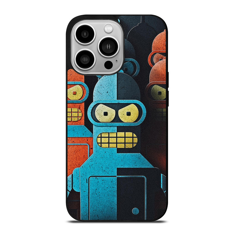 FUTURAMA BENDER ART iPhone 14 Pro Case Cover