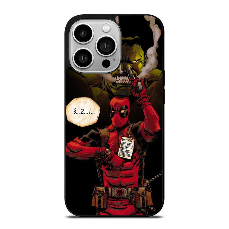 HULK VS DEADPOOL iPhone 14 Pro Case Cover