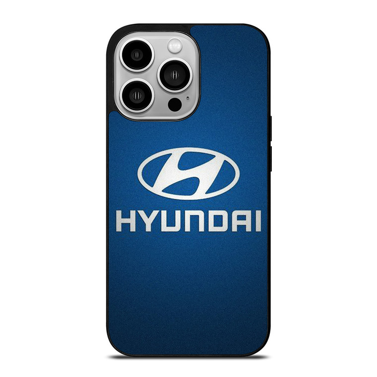HYUNDAI MOTOR BLUE LOGO iPhone 14 Pro Case Cover