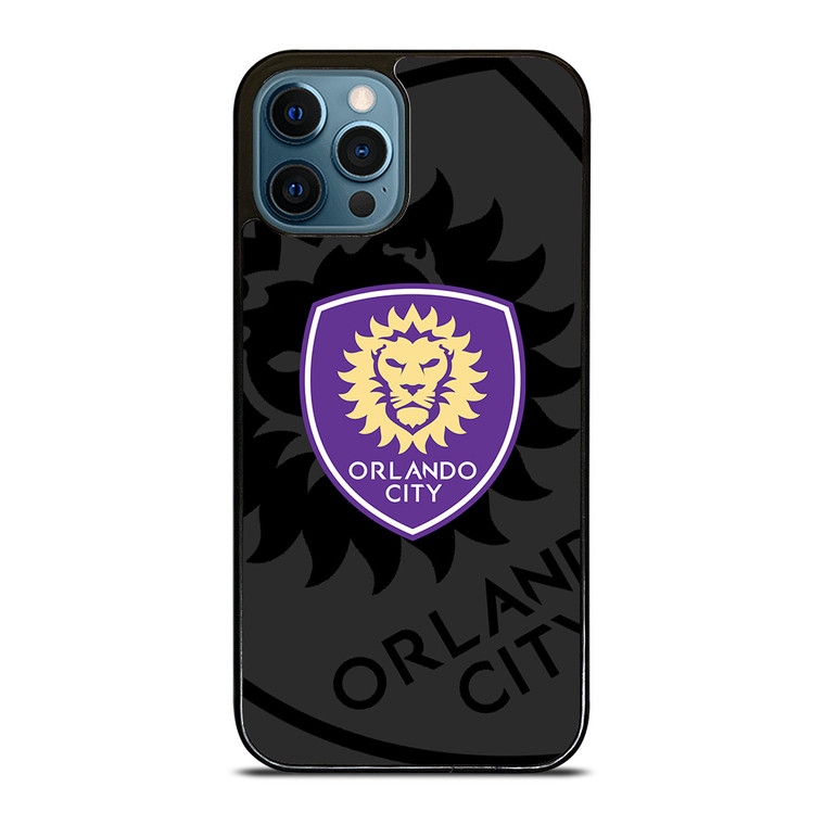 ORLANDO CITY SC MLS BLACK iPhone 12 Pro Max Case Cover
