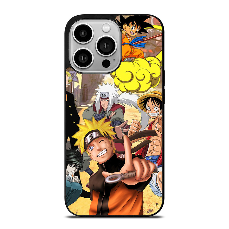 JAPANESE ANIME CROSSOVER iPhone 14 Pro Case Cover