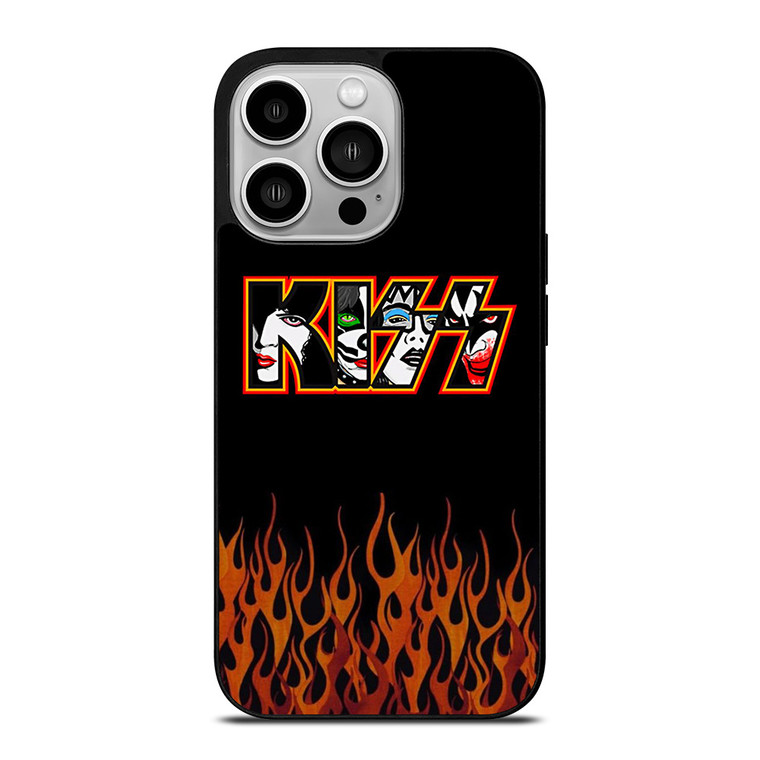 KISS ROCK BAND MEMBERS iPhone 14 Pro Case Cover