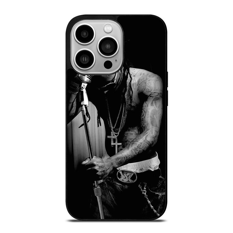 LIL WAYNE BLACK WHITE iPhone 14 Pro Case Cover LIL WAYNE BLACK WHITE iPhone 14 Pro Case Cover
