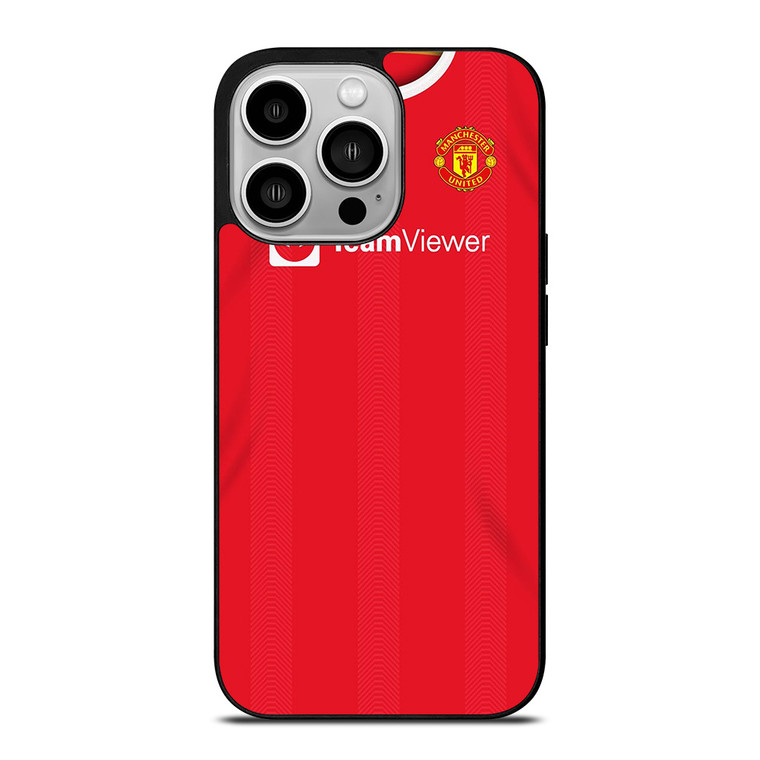 MANCHESTER UNITED 2021 HOME JERSEY iPhone 14 Pro Case Cover