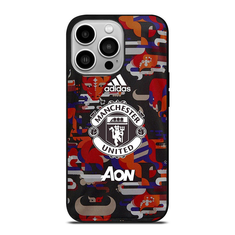 MANCHESTER UNITED AON JERSEY iPhone 14 Pro Case Cover