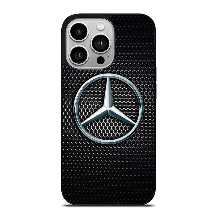 MERCEDES BENZ HEXAGON METAL iPhone 14 Pro Case Cover