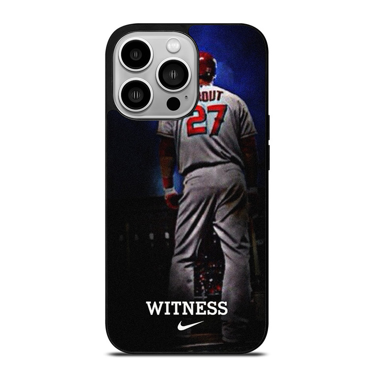 MIKE TROUT LOS ANGELES ANGELS MLB 2 iPhone 14 Pro Case Cover