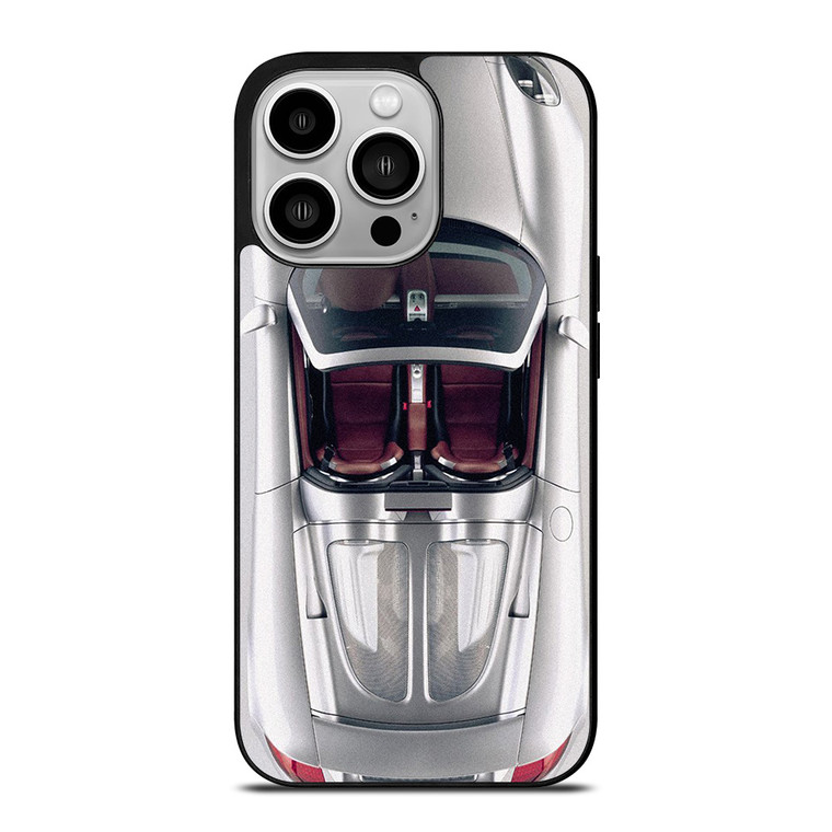 PORSCHE CARRERA GT TOP VIEW iPhone 14 Pro Case Cover