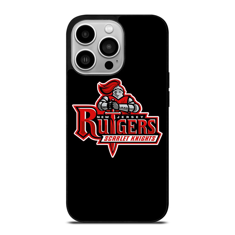RUTGERS SCARLET KNIGHTS FOOTBALL LOGO iPhone 14 Pro Case Cover