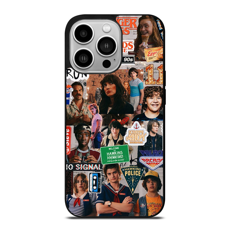 STRANGER THINGS AESTHETIC COLLAGE iPhone 14 Pro Case Cover