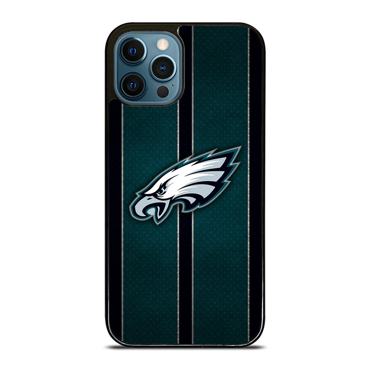 PHILADELPHIA EAGLES NFL METAL STRIPE iPhone 12 Pro Max Case Cover