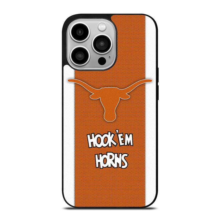 TEXAS LONGHORNS FOOTBALL SLOGAN iPhone 14 Pro Case Cover