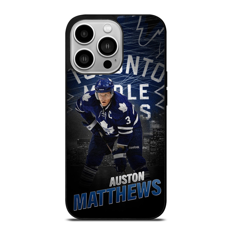 TORONTO MAPLE LEAFS AUSTON MATTHEWS NHL iPhone 14 Pro Case Cover