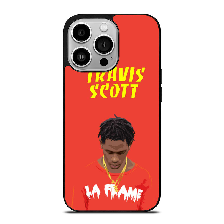 TRAVIS SCOTT LA FLAME iPhone 14 Pro Case Cover
