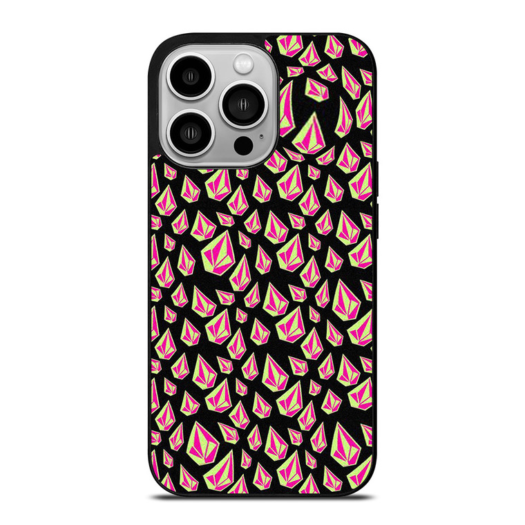VOLCOM LOGO PATTERN iPhone 14 Pro Case Cover VOLCOM LOGO PATTERN iPhone 14 Pro Case Cover