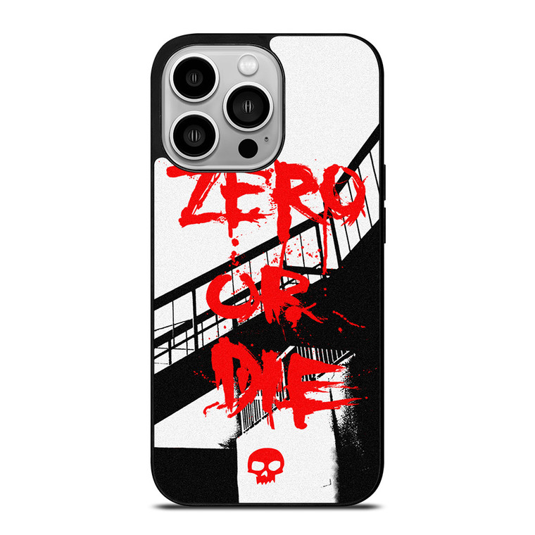 ZERO SKATEBOARDS SLOGAN iPhone 14 Pro Case Cover ZERO SKATEBOARDS SLOGAN iPhone 14 Pro Case Cover