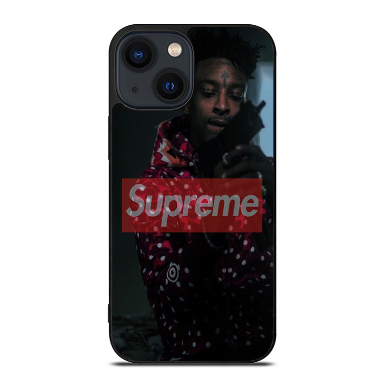 21 SAVAGE SUPREME RAPPER iPhone 14 Plus Case Cover