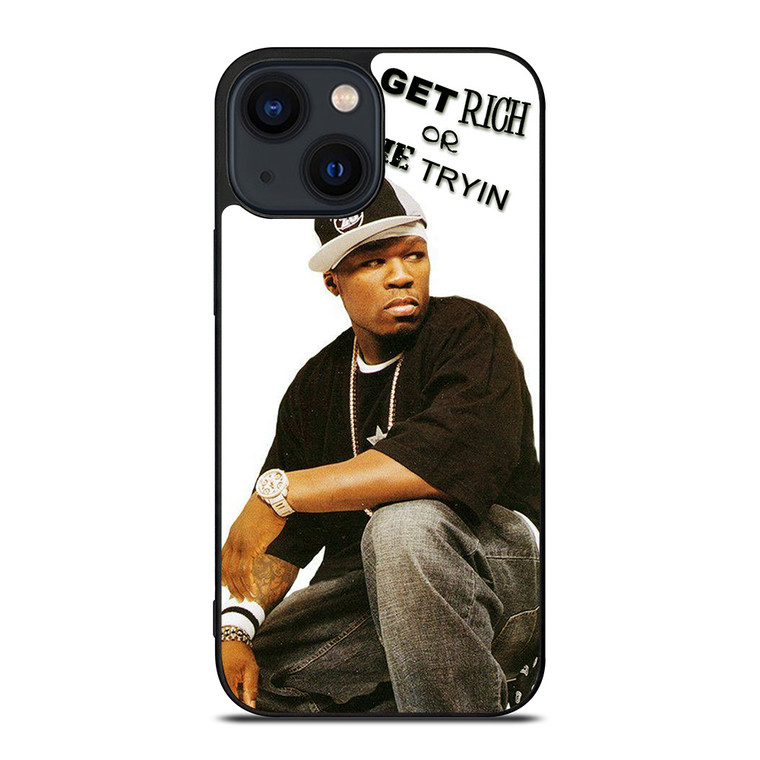 50 CENT GET RICH OR DIE TRYIN iPhone 14 Plus Case Cover