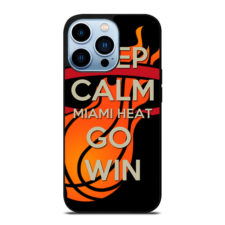 KEEP CALM AND GO MIAMI HEAT 2 iPhone 13 Pro Max Case Cover