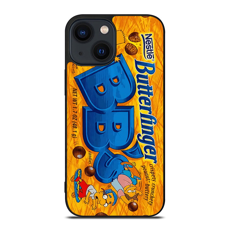 BUTTERFINGER CANDY X THE SIMPSONS 2 iPhone 14 Plus Case Cover