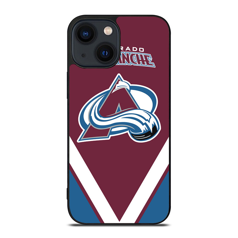 COLORADO AVALANCHE ICE HOCKEY LOGO iPhone 14 Plus Case Cover