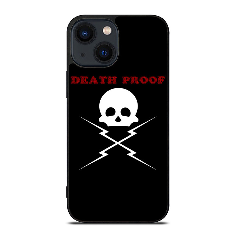DEATH PROOF SKULL LOGO iPhone 14 Plus Case Cover