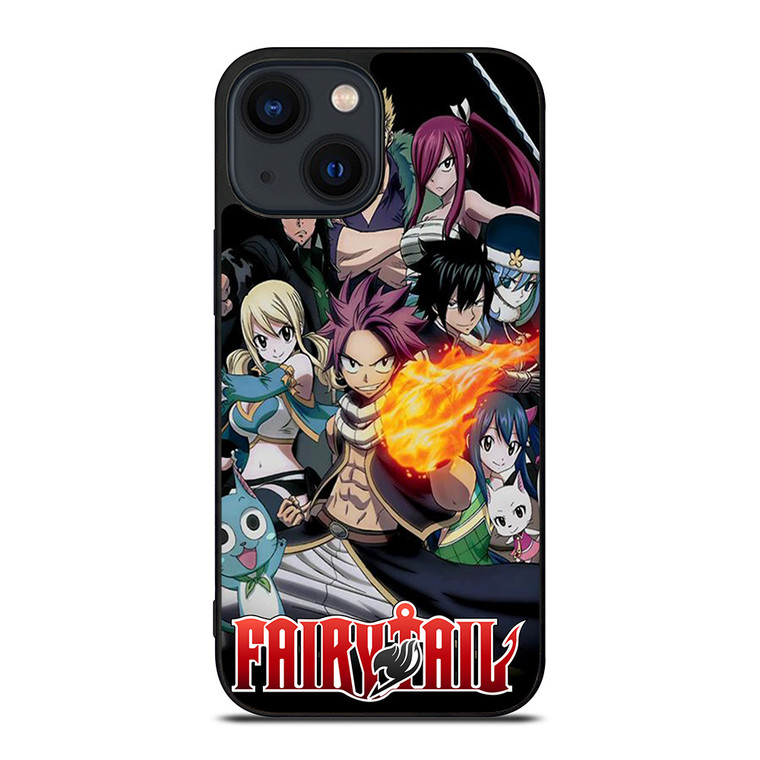 FAIRY TAIL ANIME ALL CHARACTERS iPhone 14 Plus Case Cover