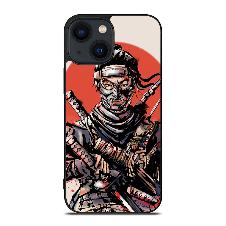 GHOST OF TSUSHIMA JIN SAKAI iPhone 14 Plus Case Cover