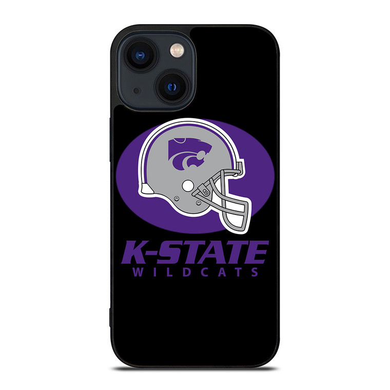 KANSAS STATE WILDCATS FOOTBALL LOGO 2 iPhone 14 Plus Case Cover