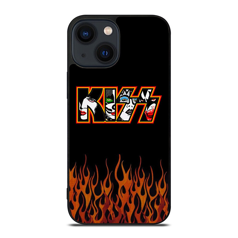 KISS ROCK BAND MEMBERS iPhone 14 Plus Case Cover